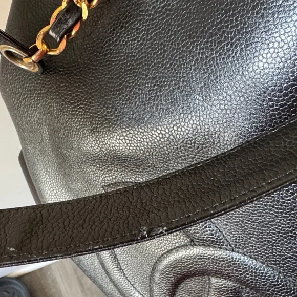 Chanel Caviar Dome Tote - Picture 15 of 17